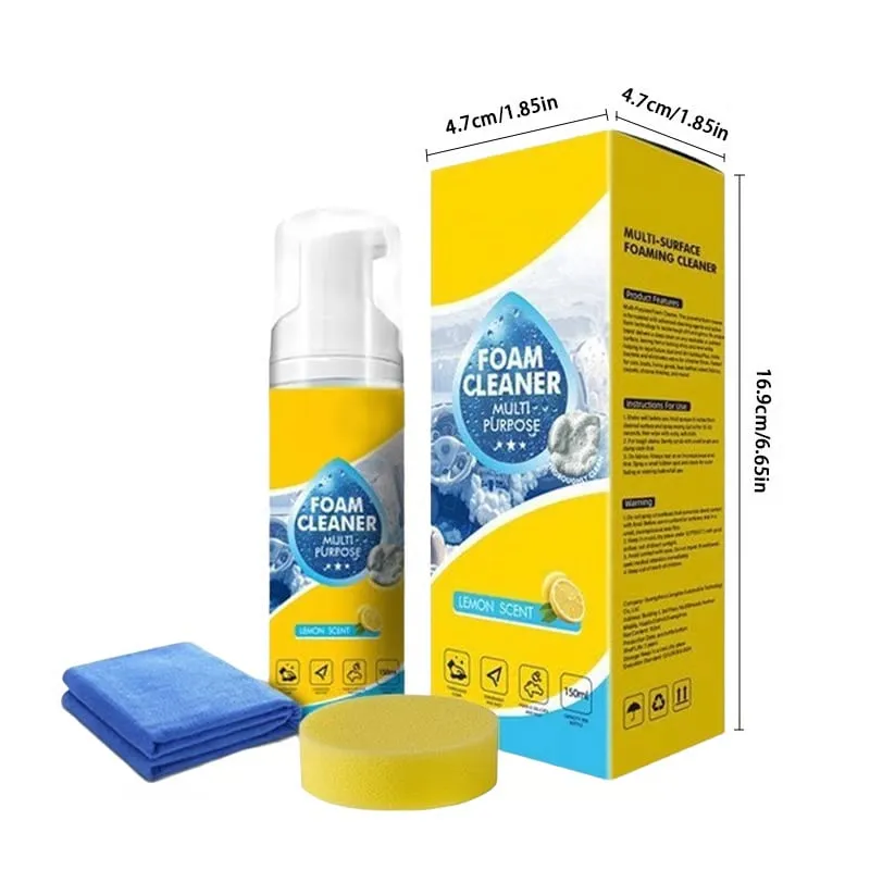 Car Interior Foam Cleaner – No-Rinse Formula