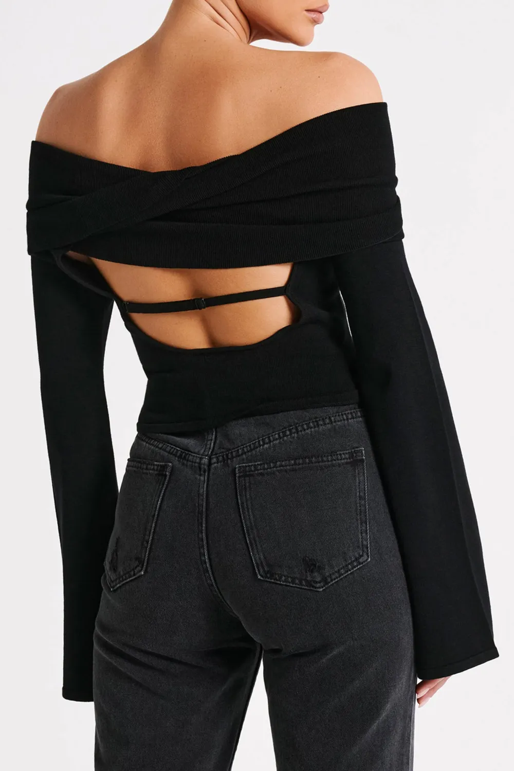 Off Shoulder Twist Top