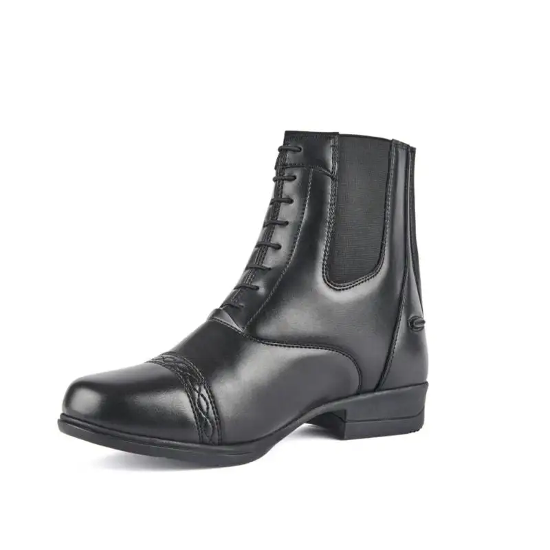 Easy-Care Leather Paddock Boots