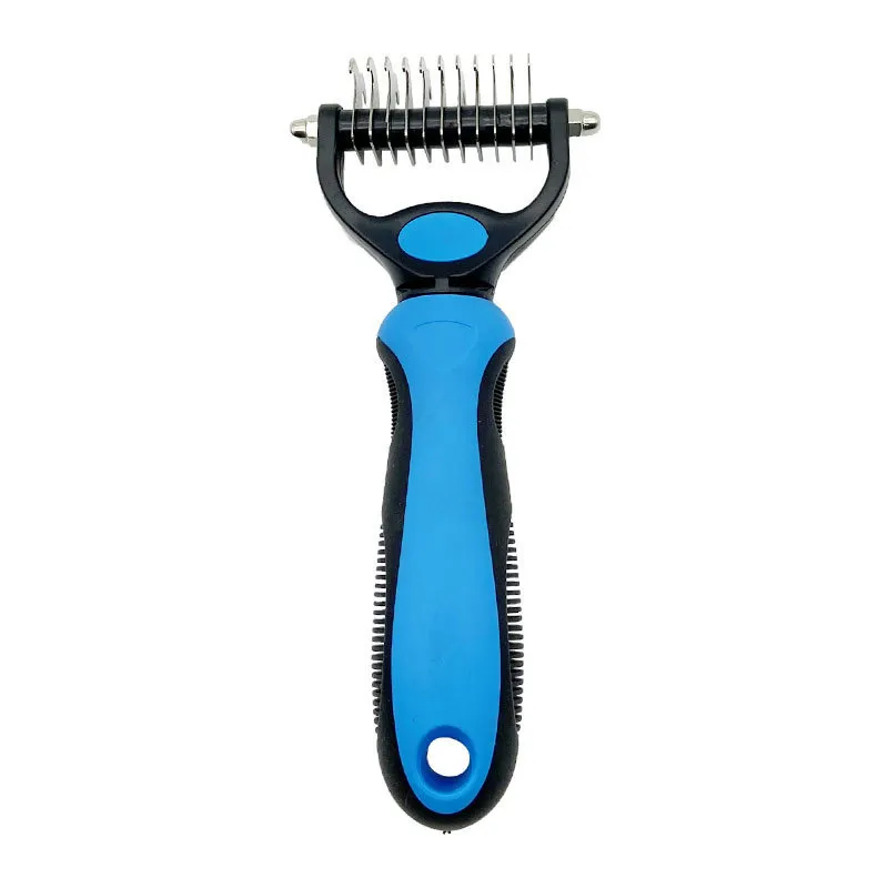 Stainless Steel Pet Comb Double-Sided Cat & Dog Comb