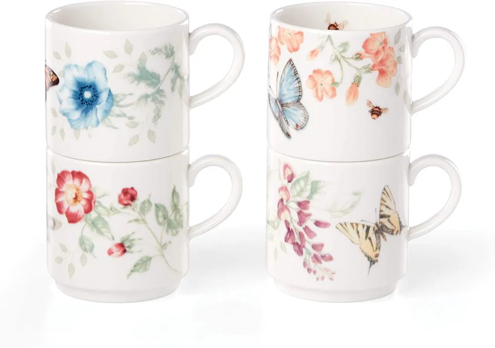 Lenox 865075 Butterfly Meadow 28-Piece Dinnerware Set