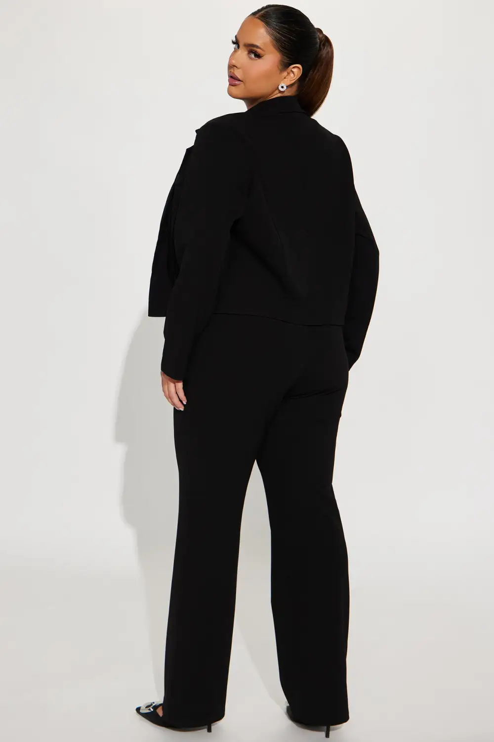 Classy Moves Blazer Pant Set - Black