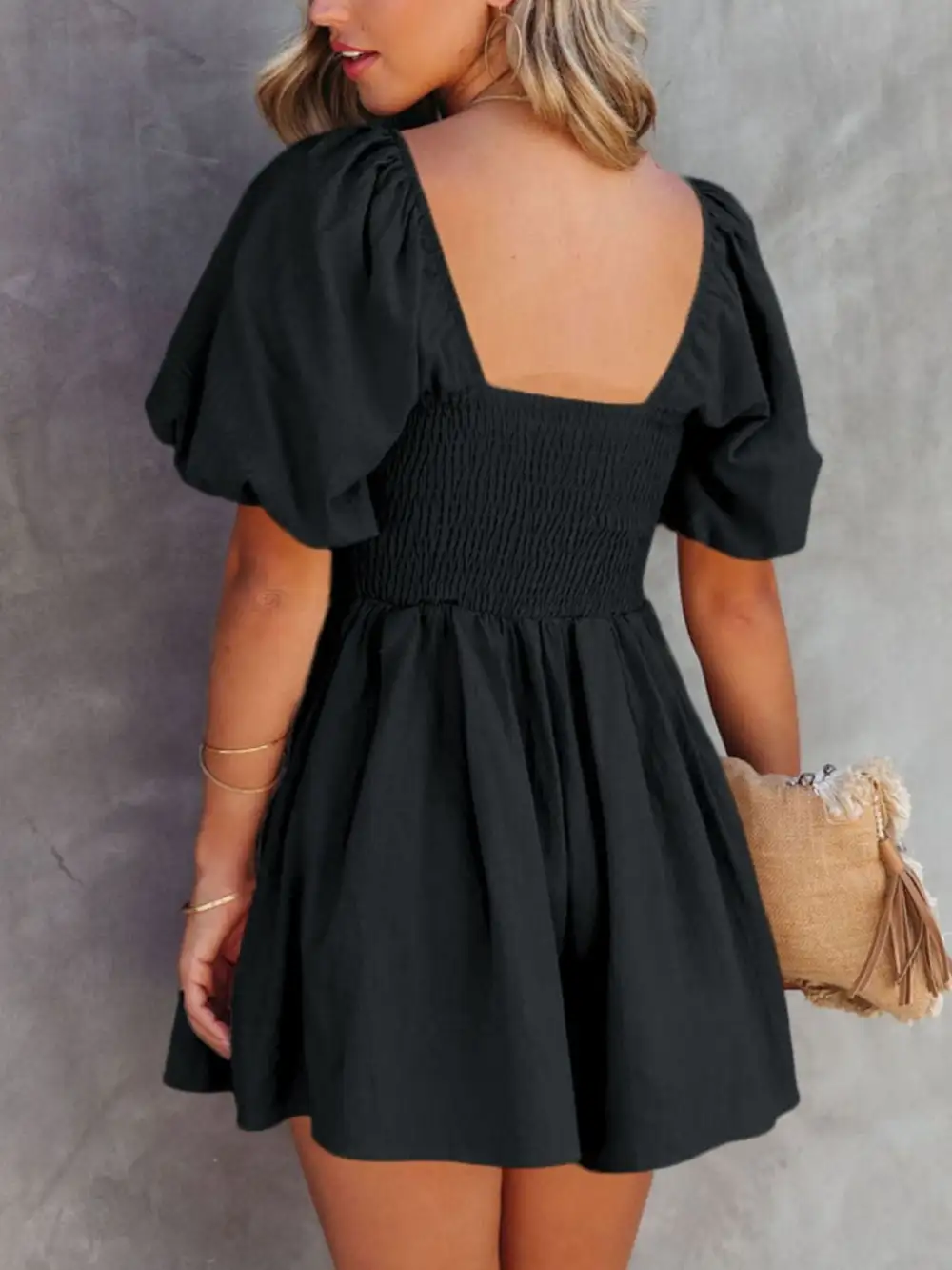 Jumpsuit Square Romper