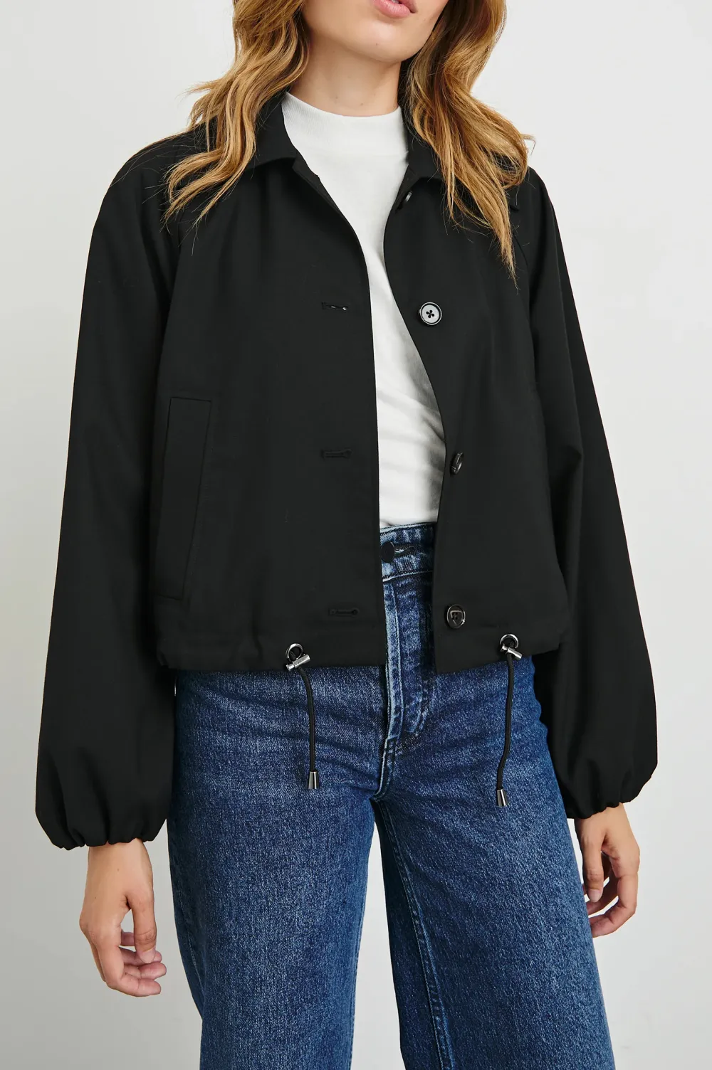 Adjustable Backless Short Jacket