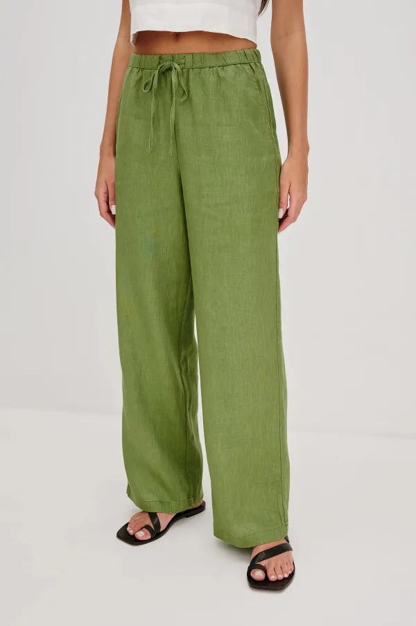 Linen Cool And Quick-Drying Straight-Leg Pants