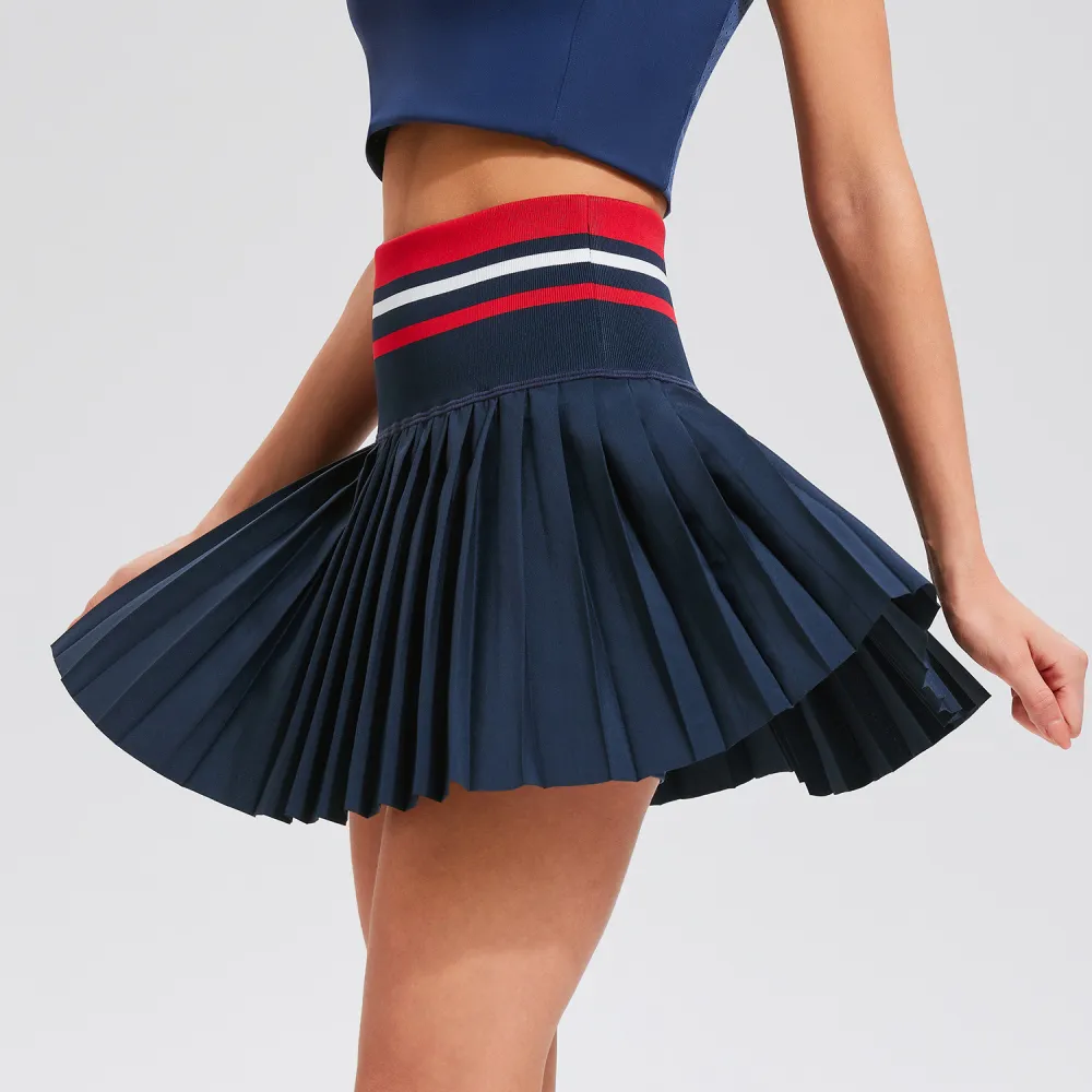 Essential High Waist Pleated Skort