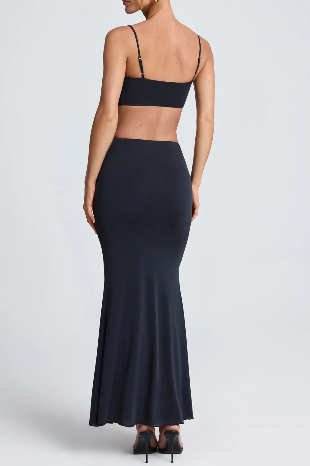 Creative Slim-Fit Fishtail Square Neck Dress