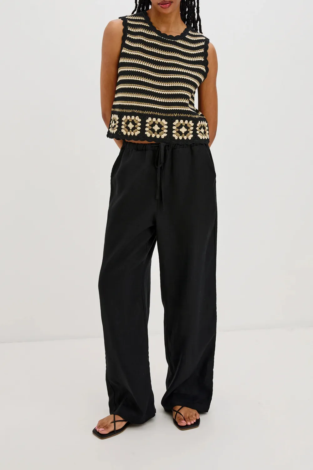 Hand-Woven Women's Blouse