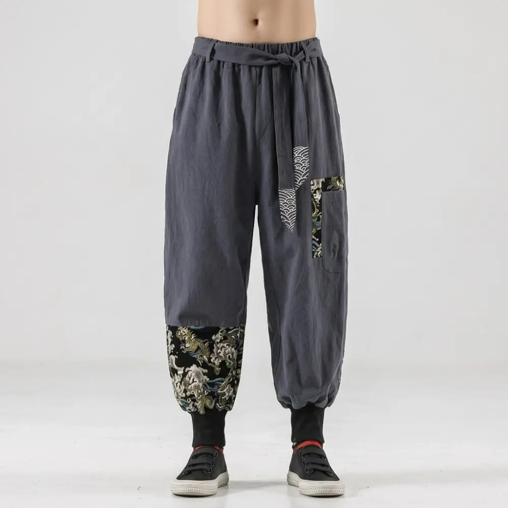 Simple Wrap Waist Pants