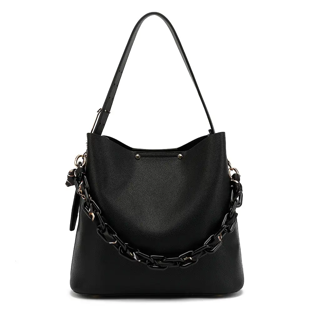 Acrylic Chain Hobo Bag