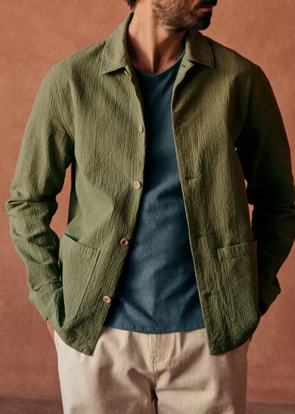 Tim Coton Texture Jacket