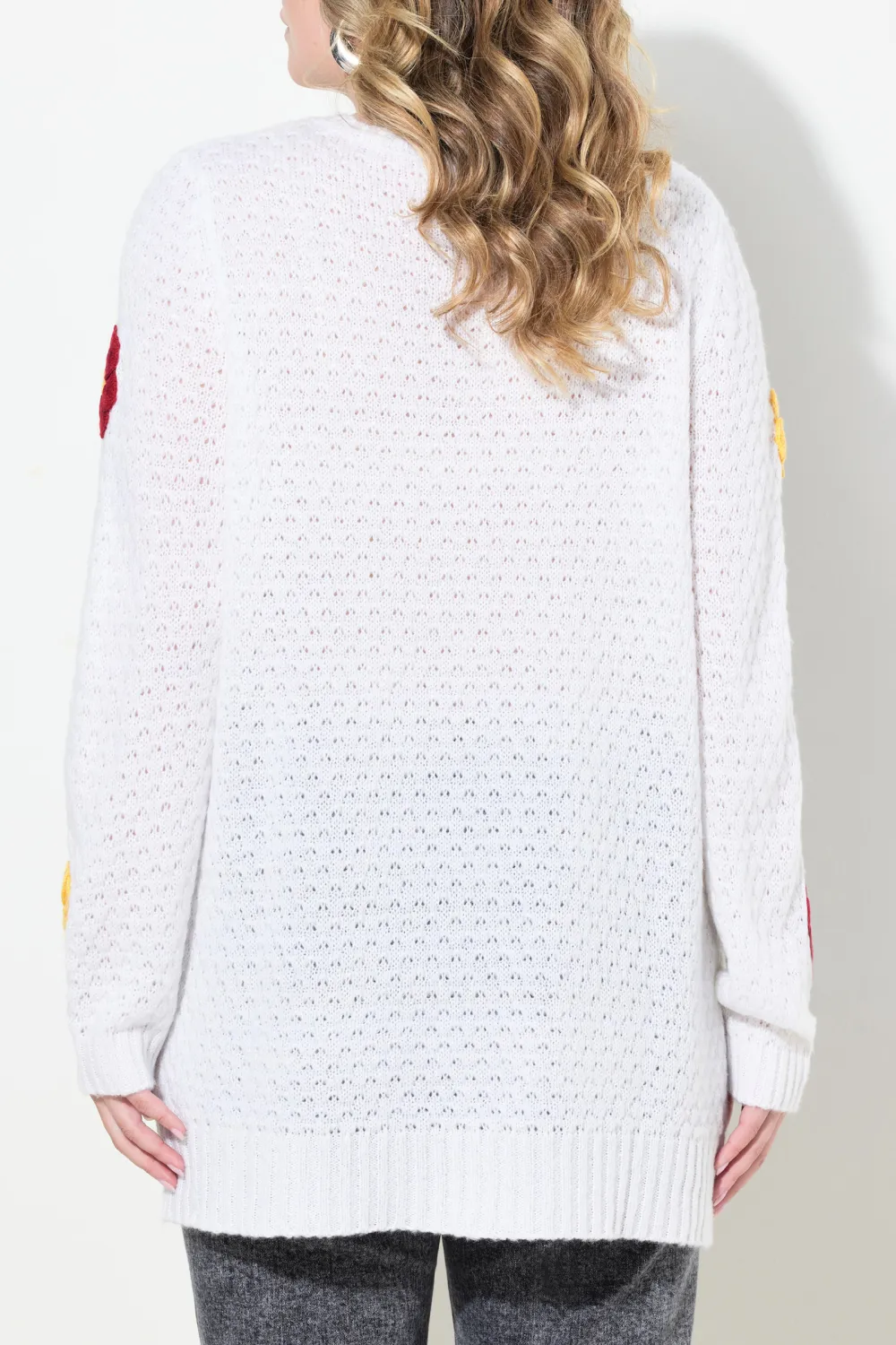 Ribbed V-Neck Sweater