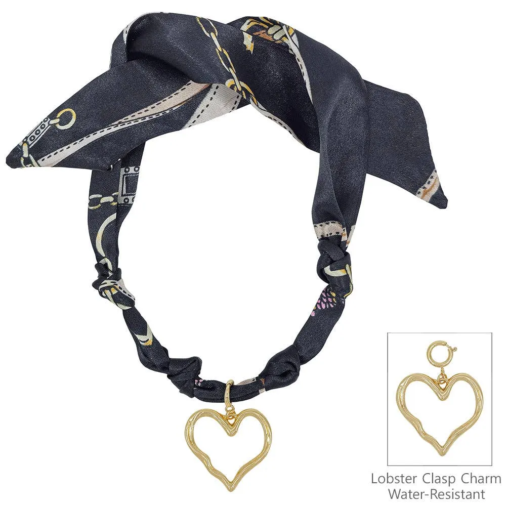 Otted Scarf Necklace