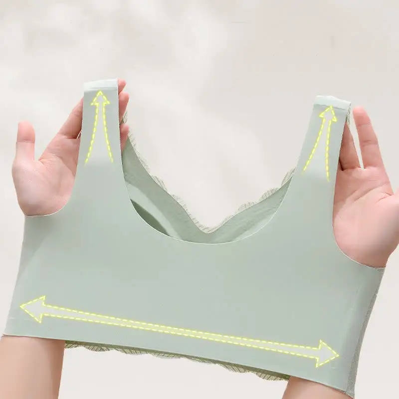Seamless Push Wireless Bra