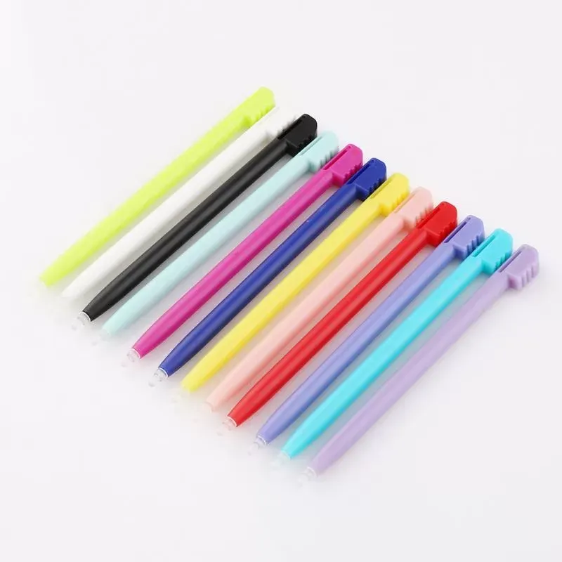 12 Colors/lot Plastic Touch Screen Stylus Pen For Nintndo 3DS XL For NDSI XL Game Accessories
