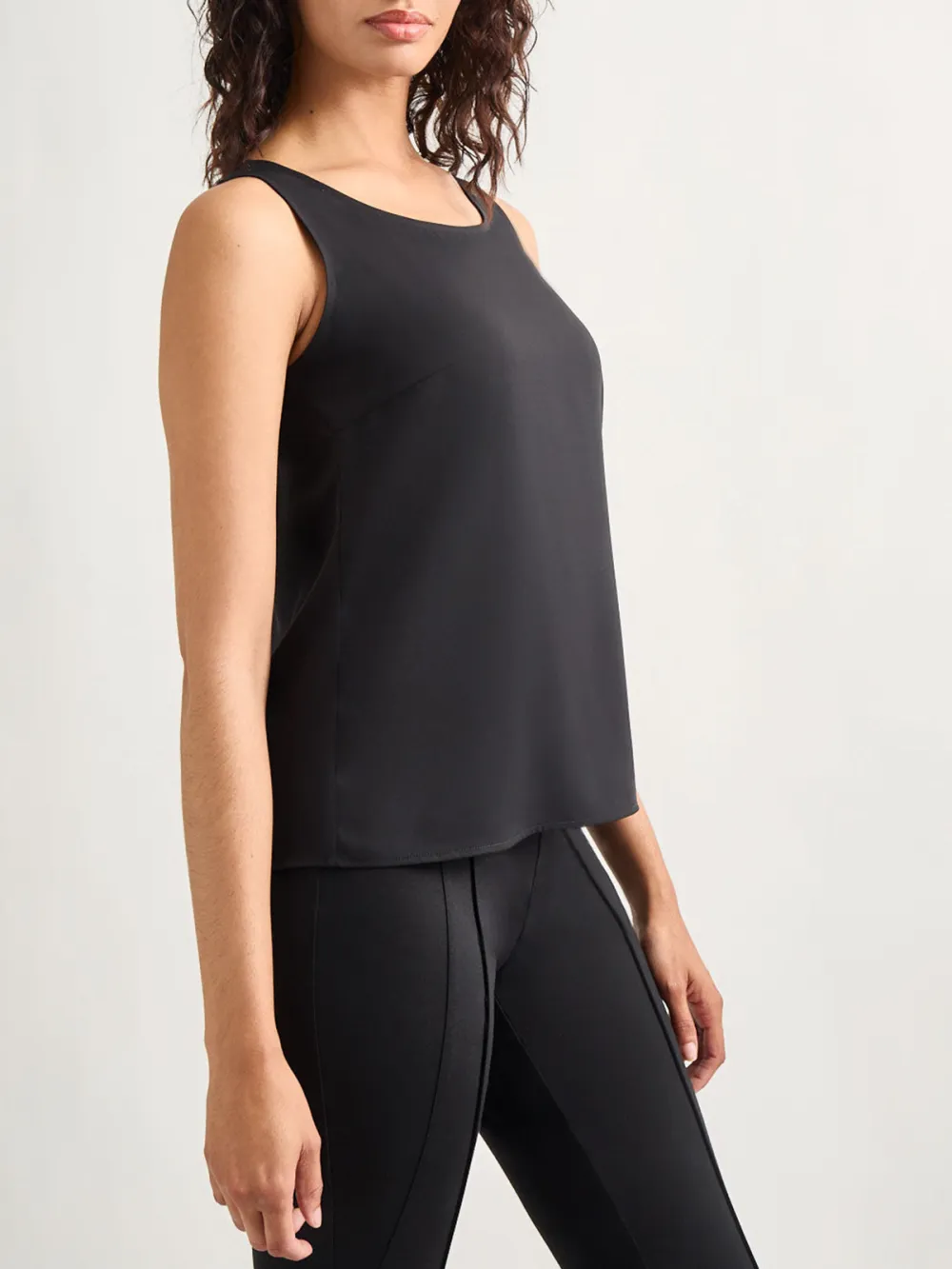 Round Neck Woven Vest