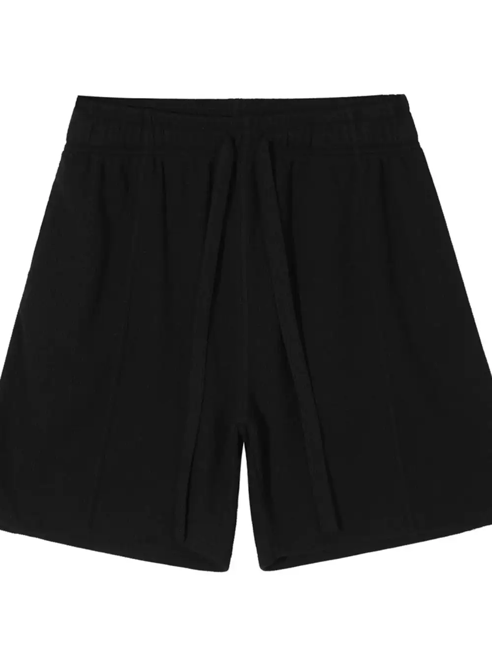 Polished Drawstring Cotton Blend Casual Shorts