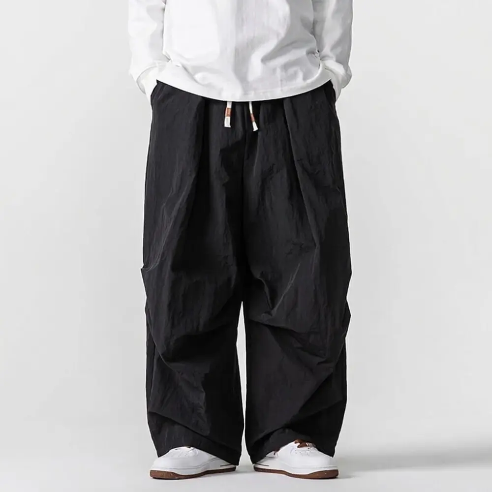 Lightweight Wide Casual Pants