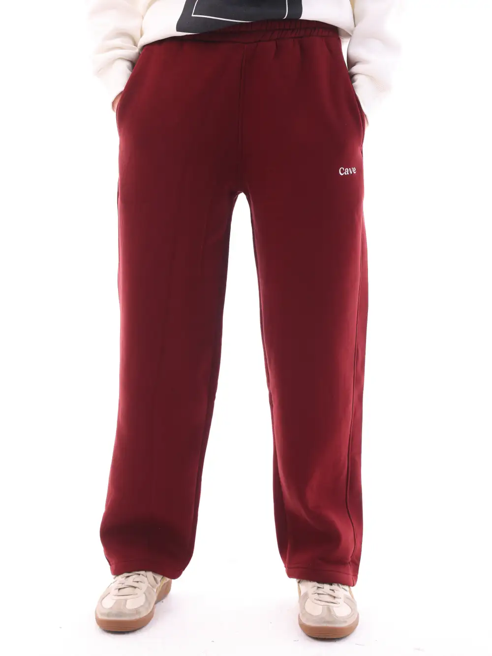 Travel Ready Wide Leg Fleece Jogger Pants