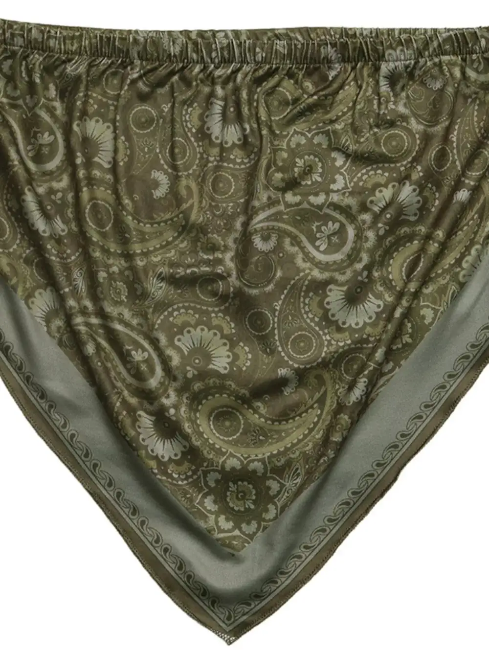 Paisley Print Tube Top