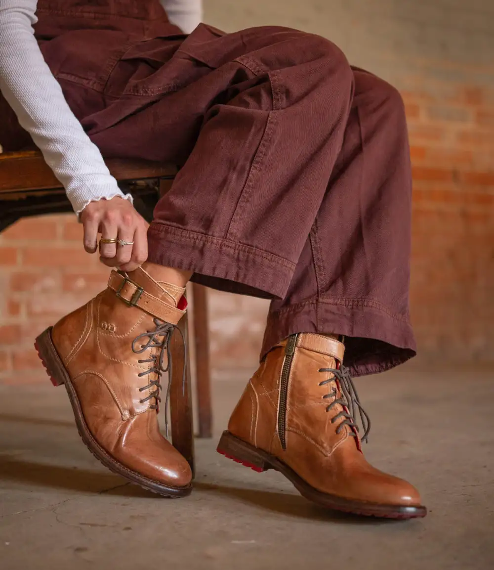 Lace-Up Pull-Tab Everyday Boots