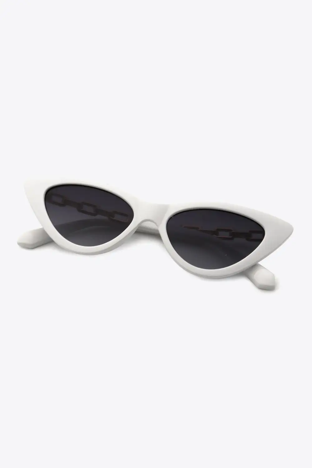 Plush Cat Eye Frame Sunglasses