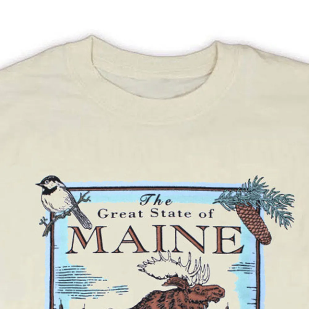 Deer Print Long Sleeved Women's Top