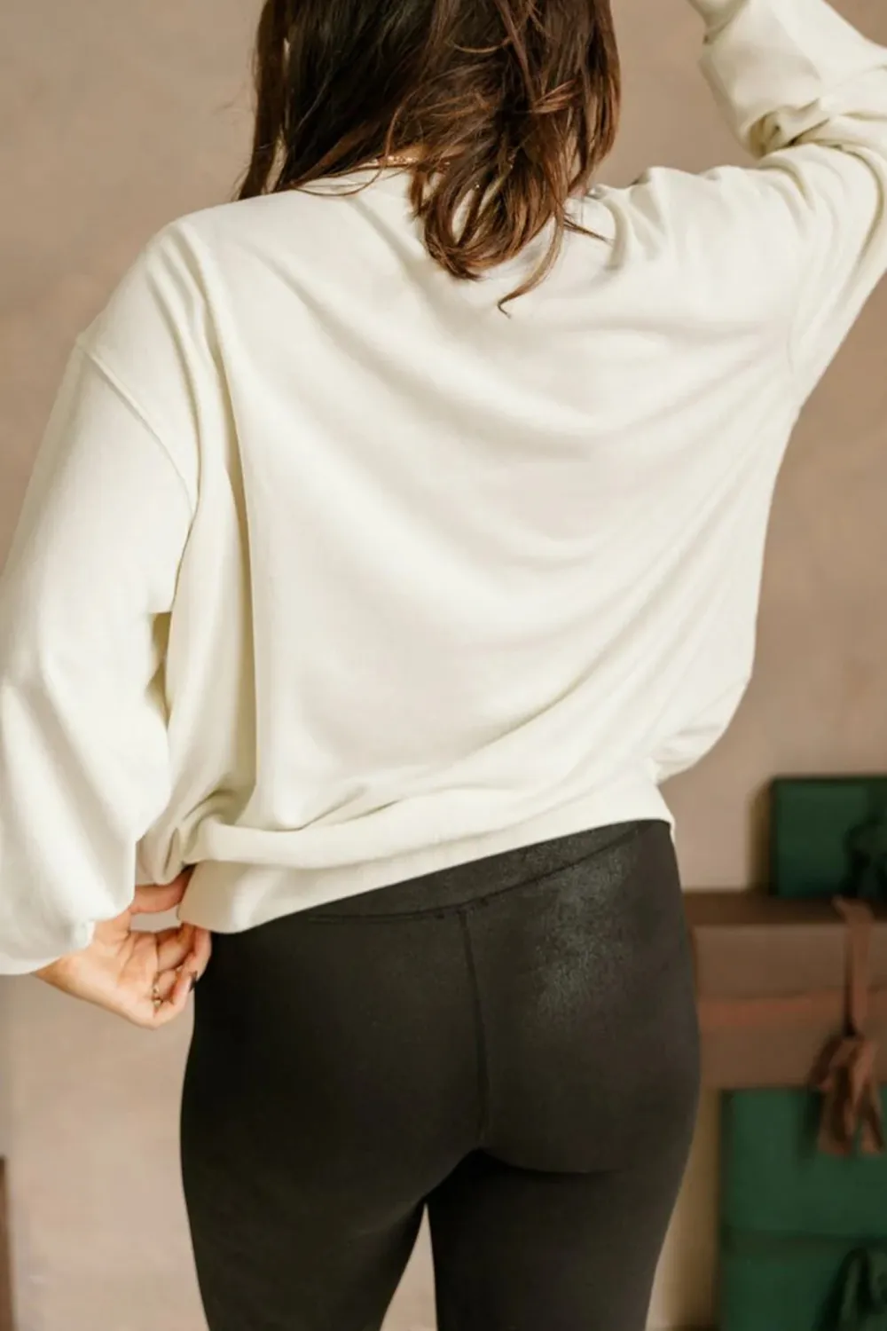 Casual Round Neck Sweatshirt
