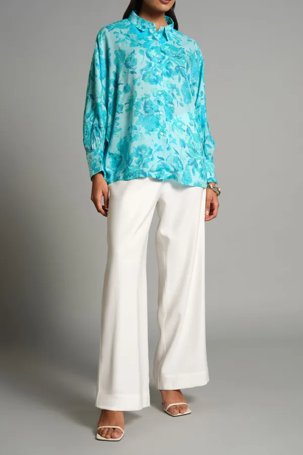 Aqua Casual Style Shirt