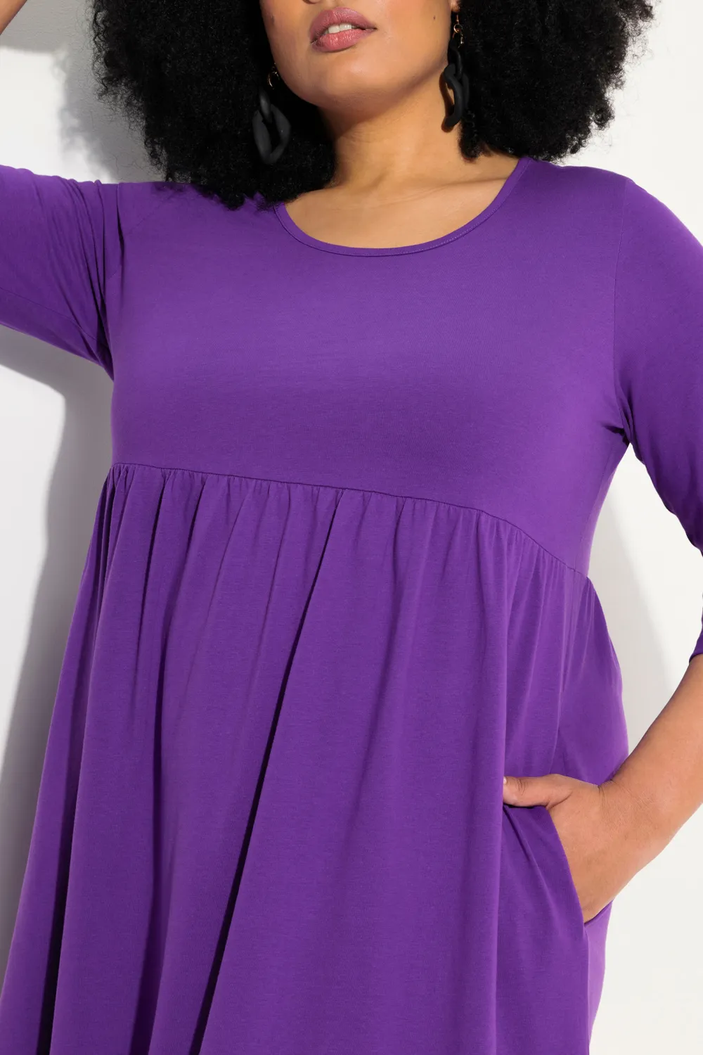 Round Neck Pure Cotton Dress