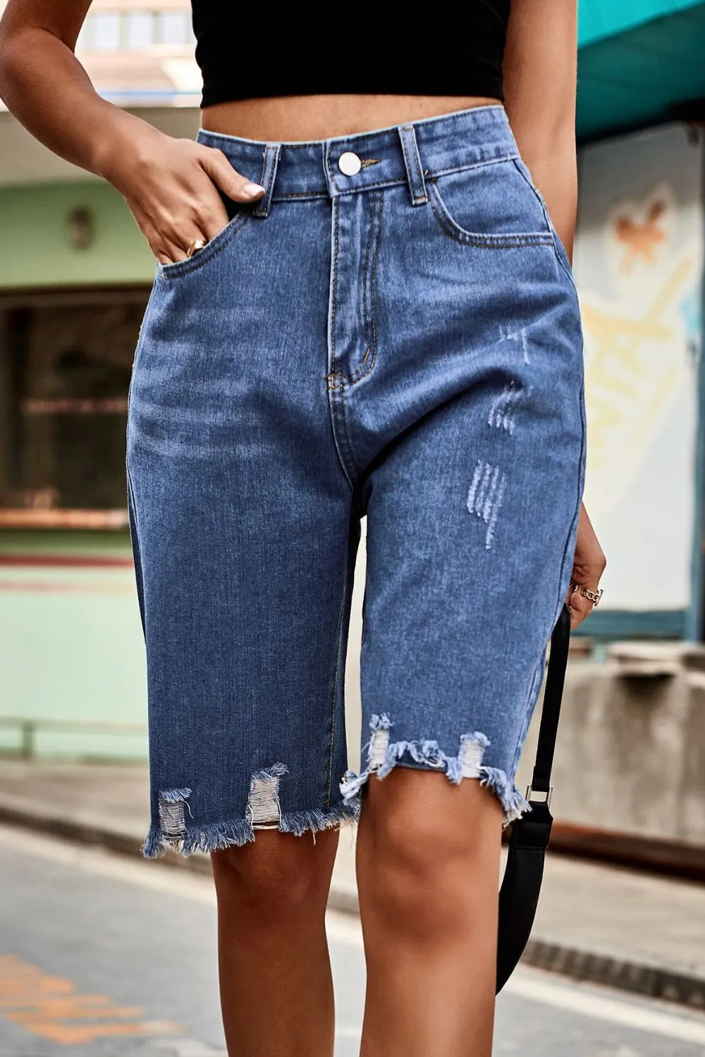 Utility Clean Pocket Detail Shorts