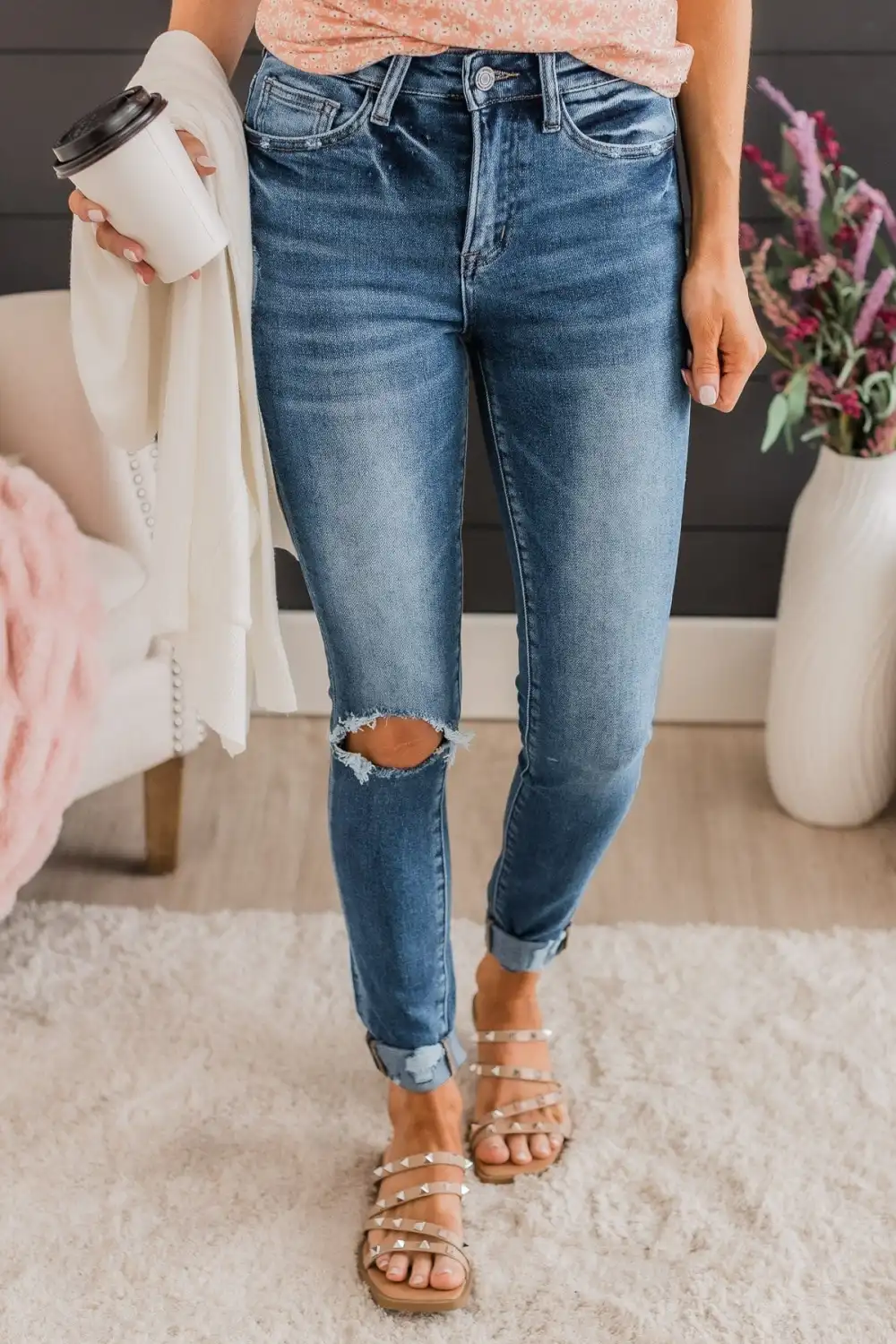 Vervet High-Rise Skinny Jeans- Cadence Wash