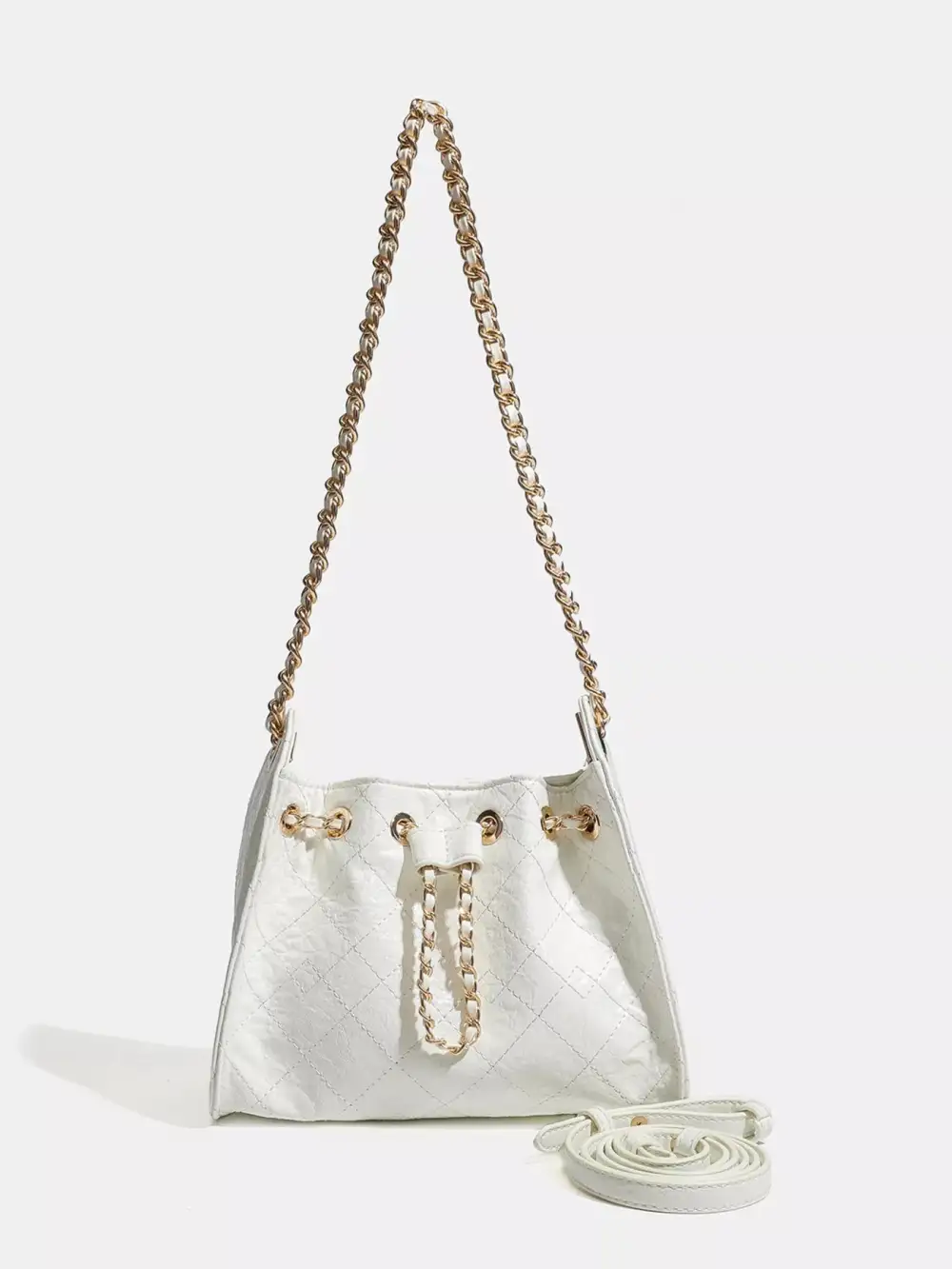 Quilted Chain Crossbody Bag