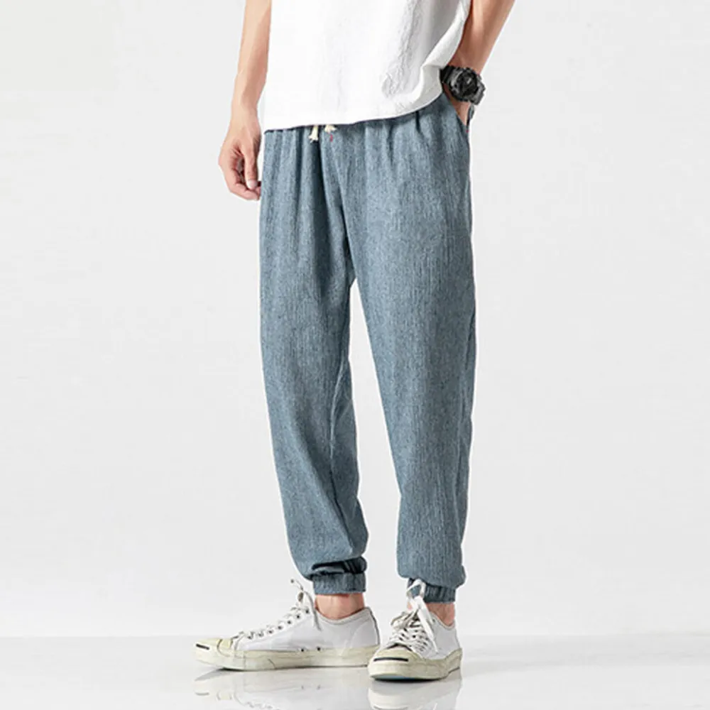 Lightweight Wide Harem Pants