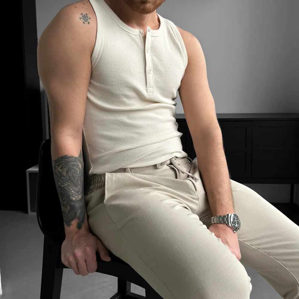 Clean Tailored Tank Top