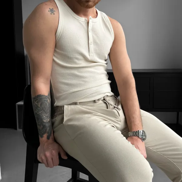 Clean Tailored Tank Top