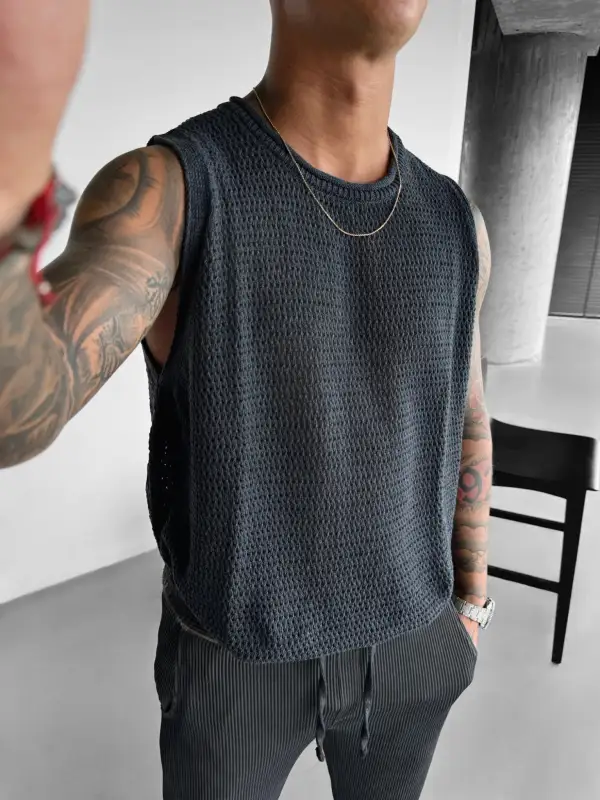 Soft Touch Relaxed Textured Tank Top
