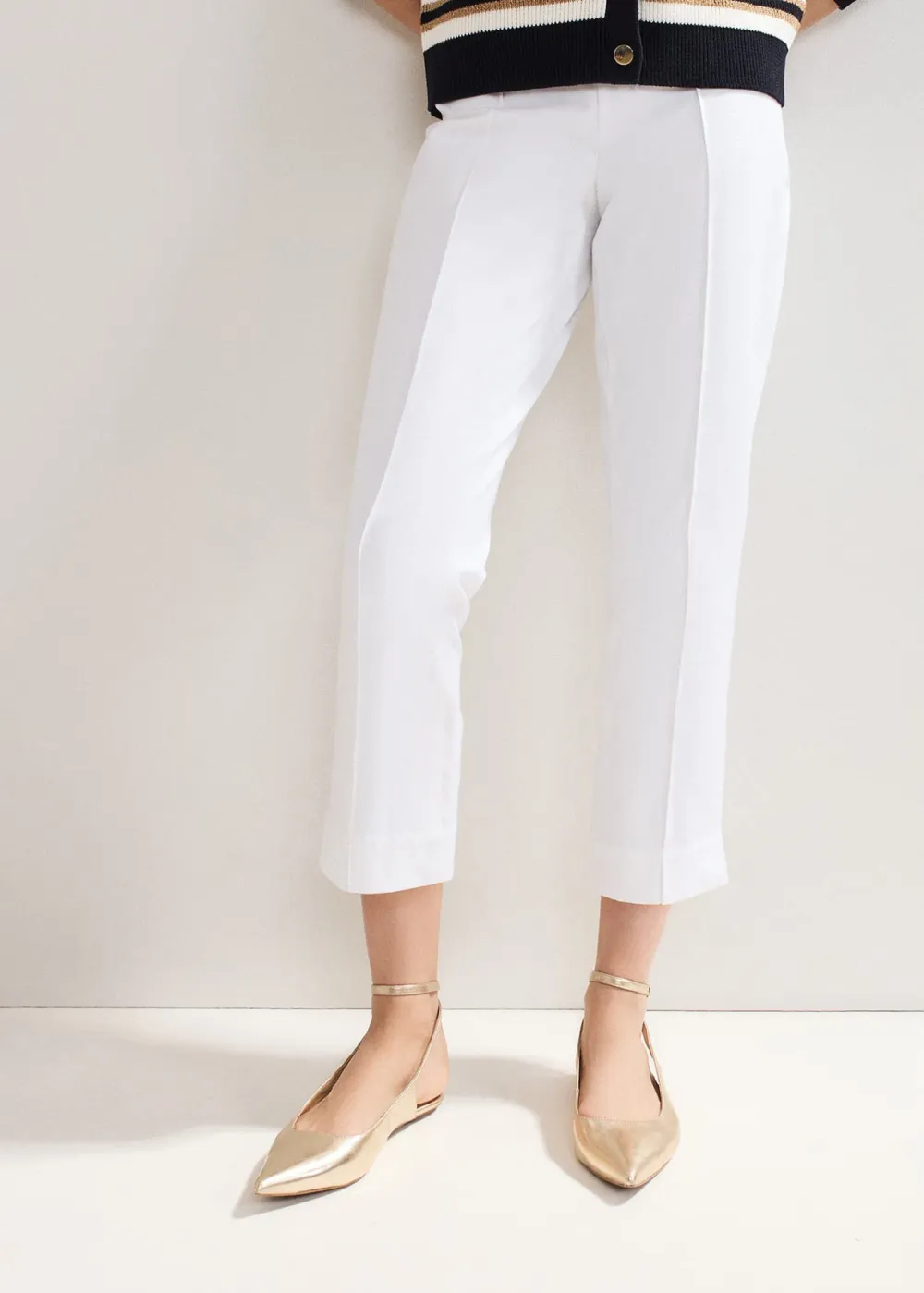 Black Casual Pleated Trousers