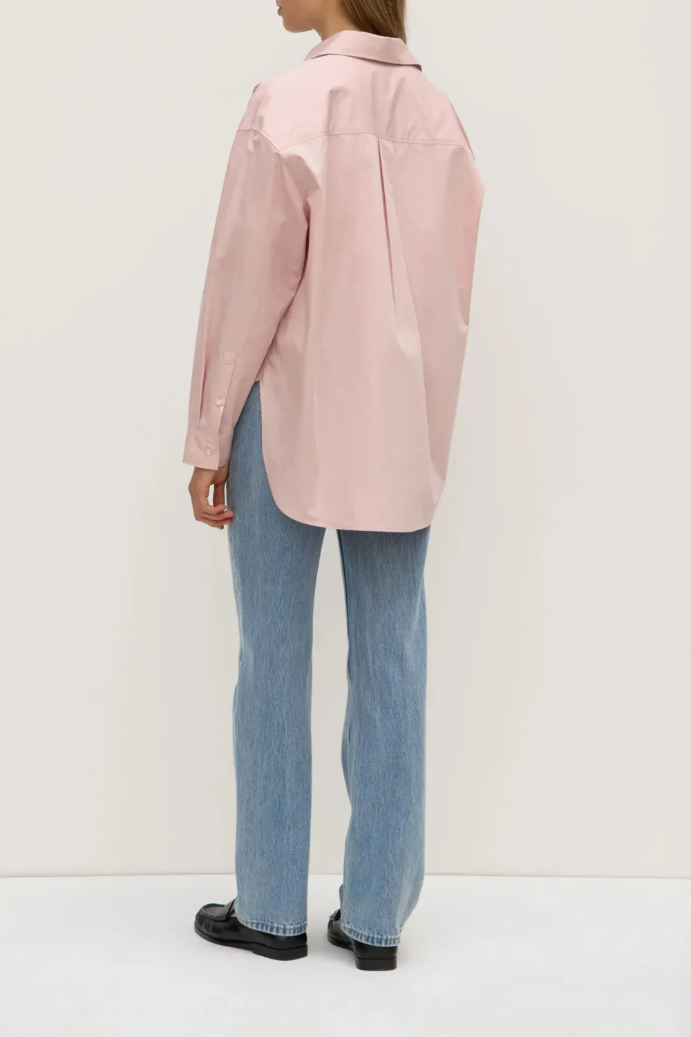 Long Sleeved Cotton Poplin Shirt