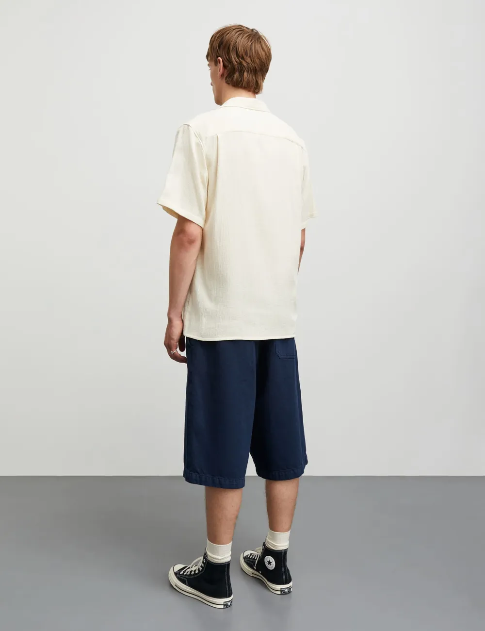 Men's Textured Short Sleeve Shirt
