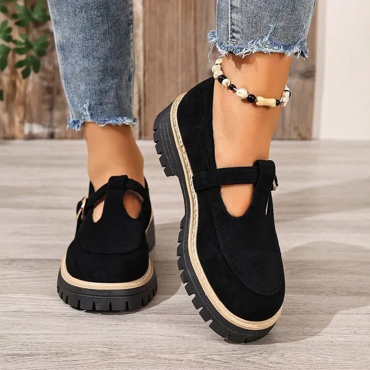 Platform Mary Jane Shoes
