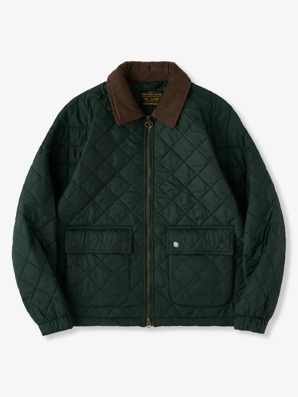 Men'S Corduroy Quilted Field Jacket