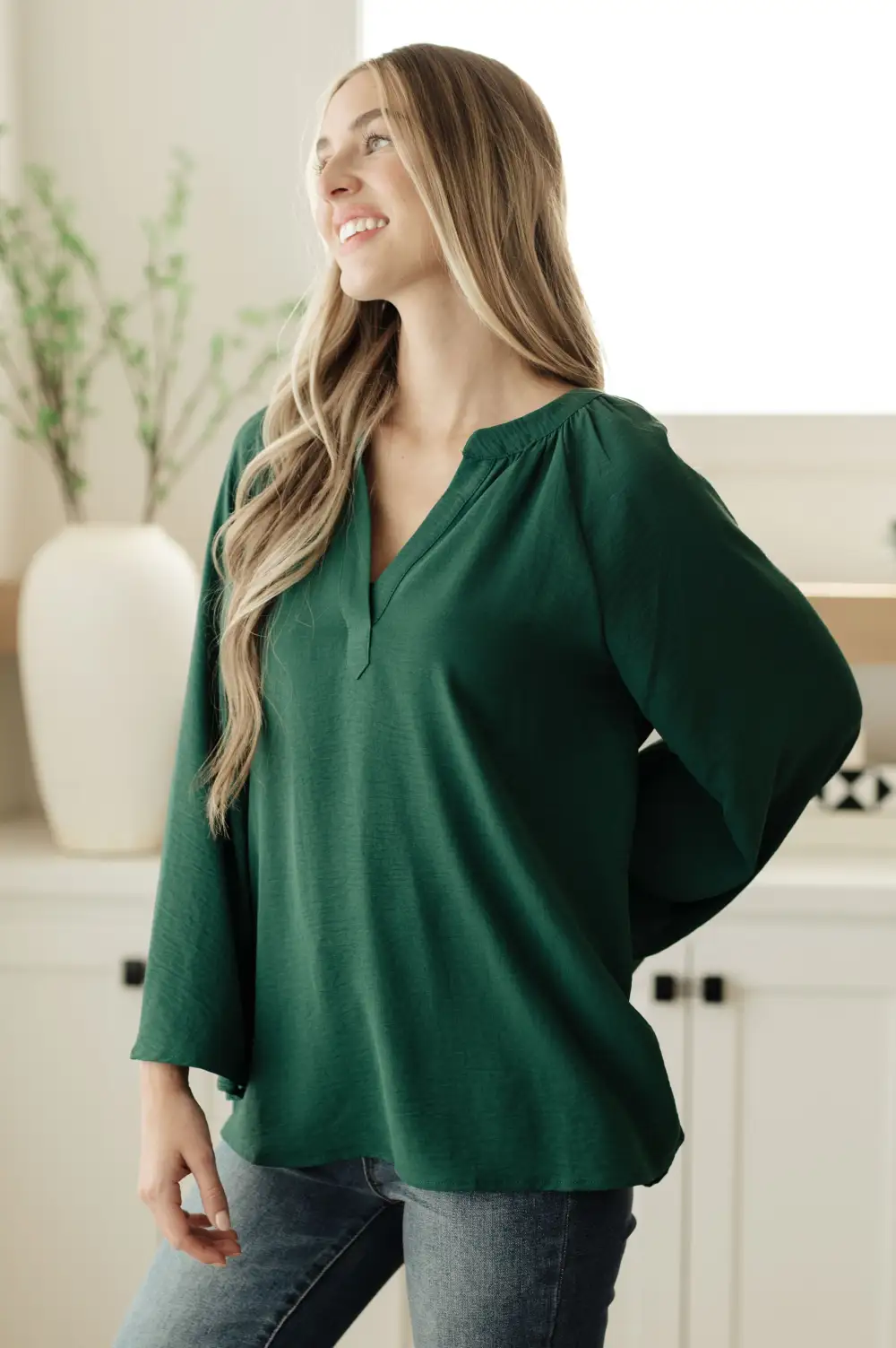 Holiday V-Neck Blouse