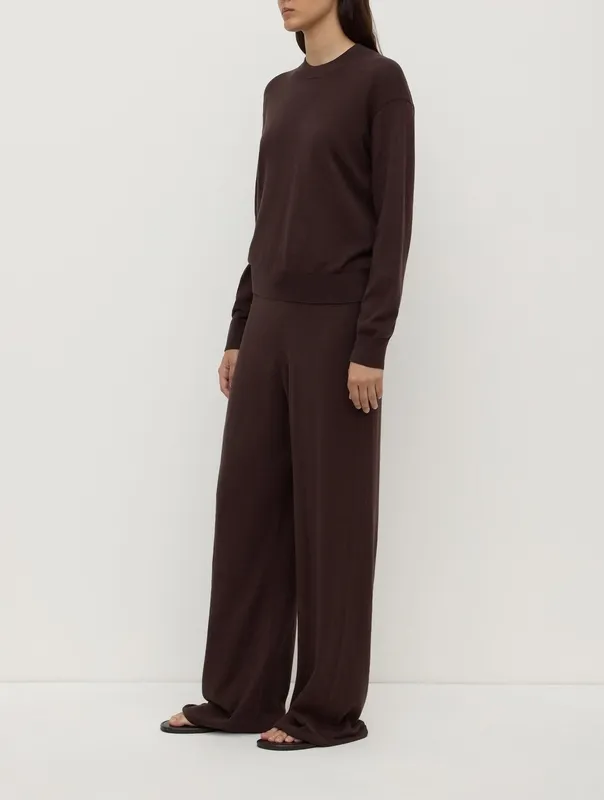 Ganache Cotton Cashmere Lounge Sweater