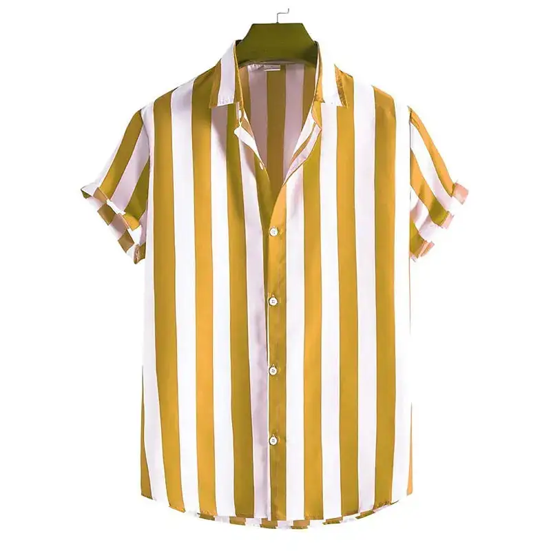 Linen Blend Camp Shirt
