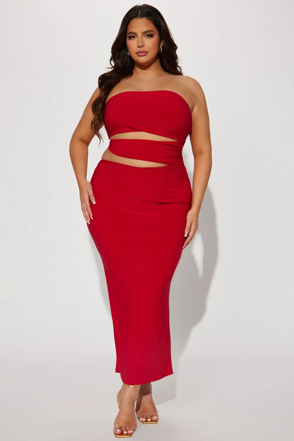 Merida Maxi Dress - Red