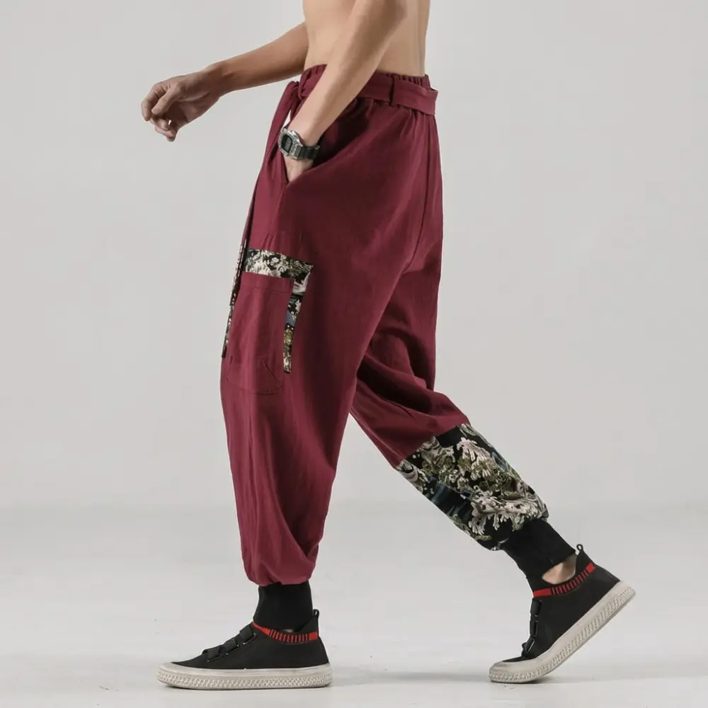 Simple Wrap Waist Pants