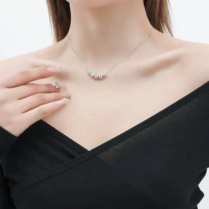 Wave Bold Pendant Necklace