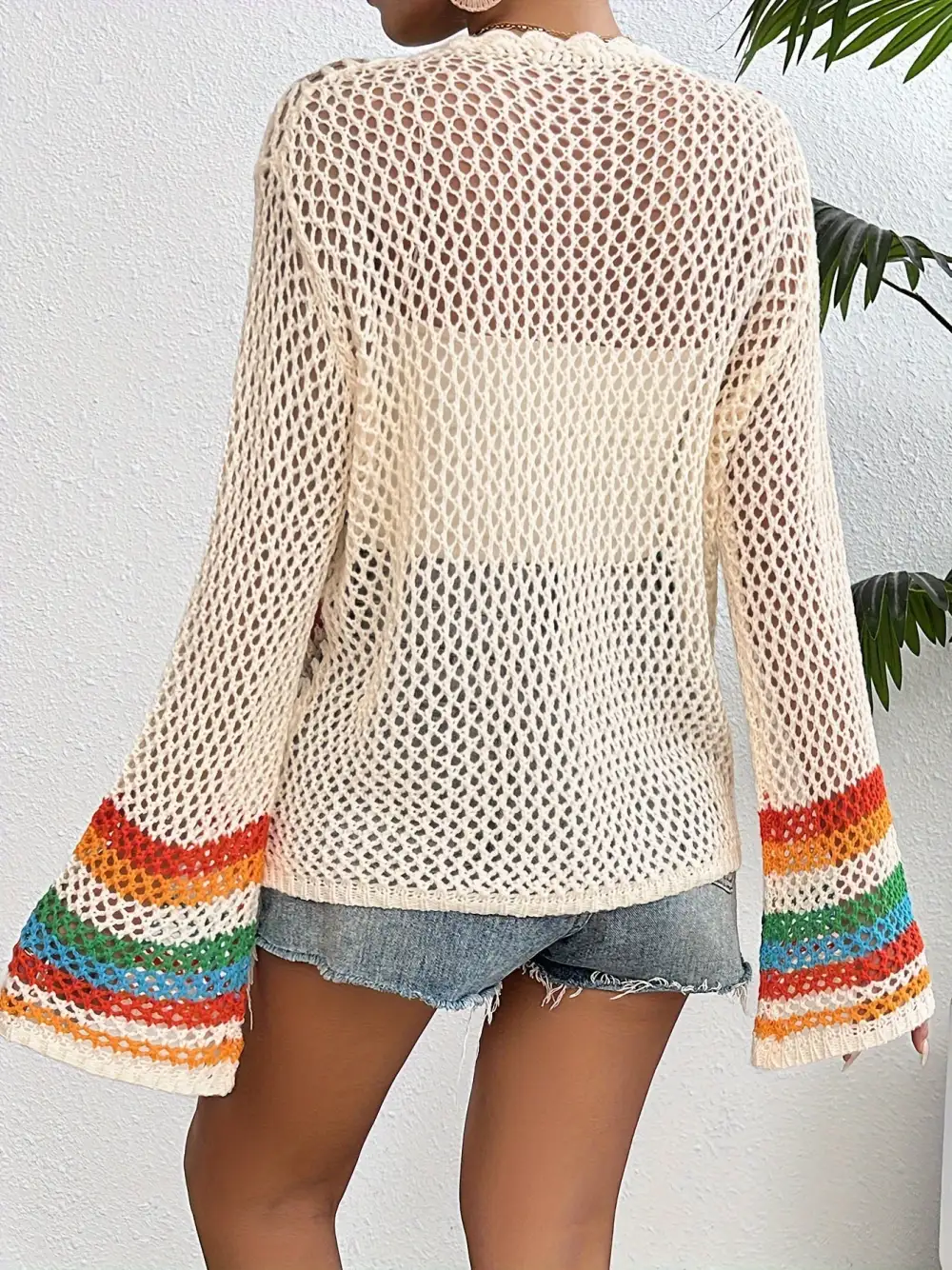 Long Sleeve Crochet Cardigan: Cozy Comfort (Open Front, Spring & Fall)