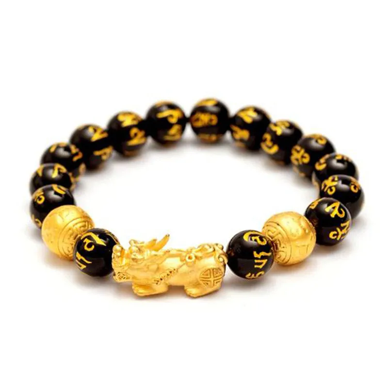 Obsidian Wealth Attracting Bracelet